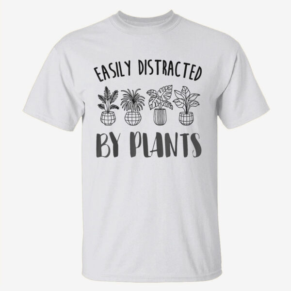 Easily Distracted Gardener Apparel for Plant Enthusiasts T-Shirt