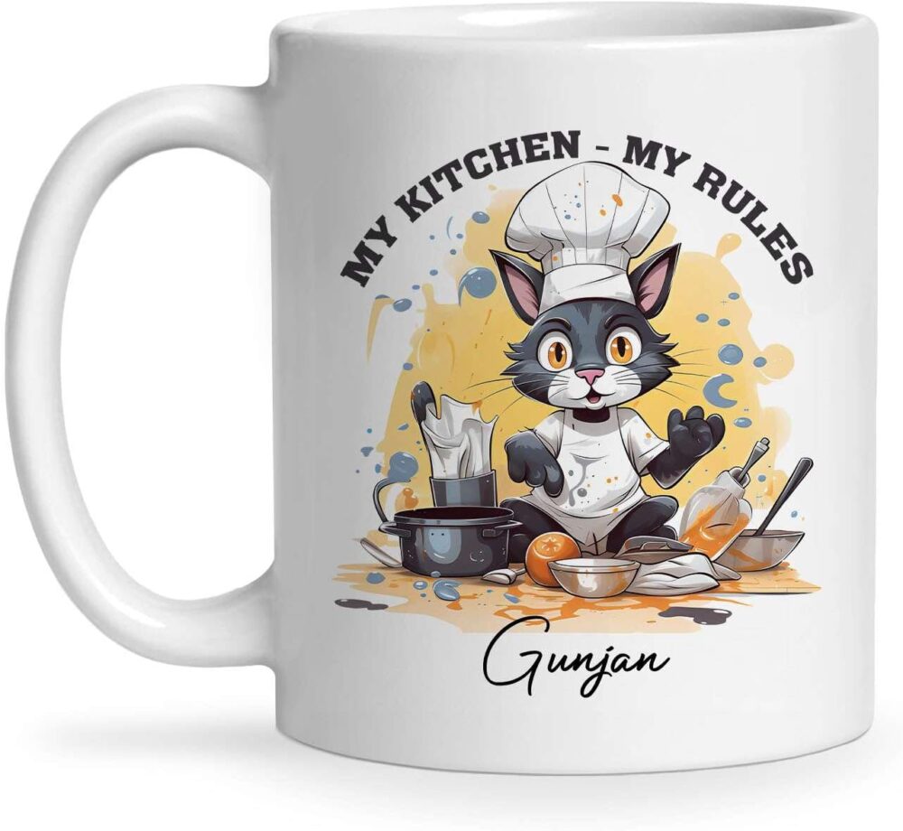 My Kitchen My Rules Coffee Mug