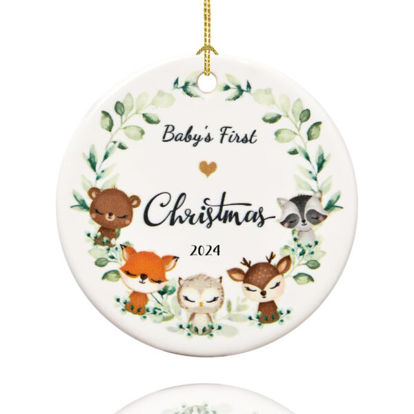 Baby First Christmas Ornament 2024